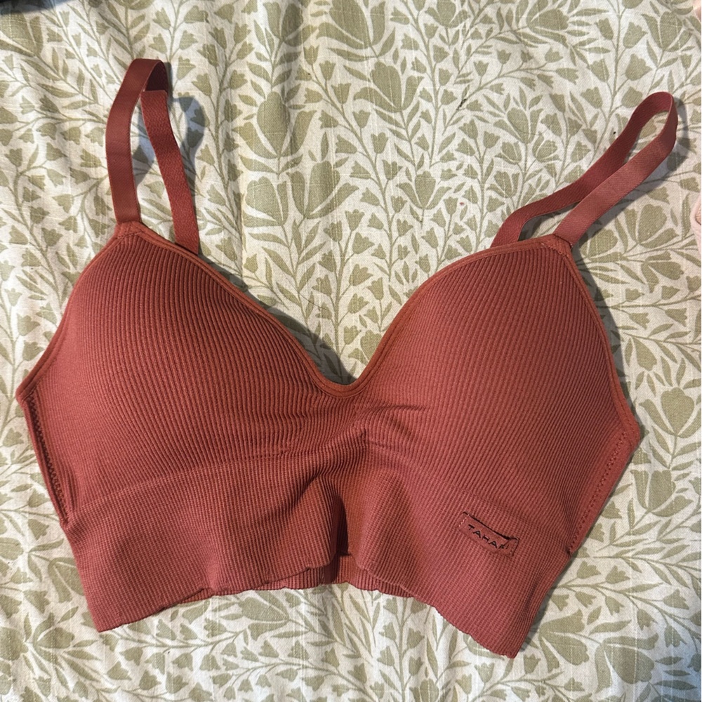 NWOT Ribbed Adjustable Bra Set - Picture 2 of 7